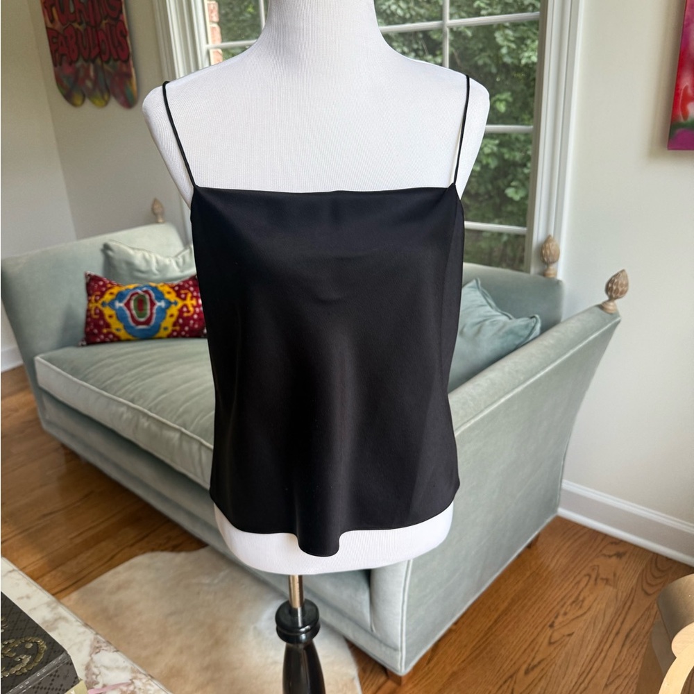 Alice + Olivia Harmon Drapey Slip Tank